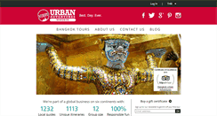Desktop Screenshot of bangkokurbanadventures.com